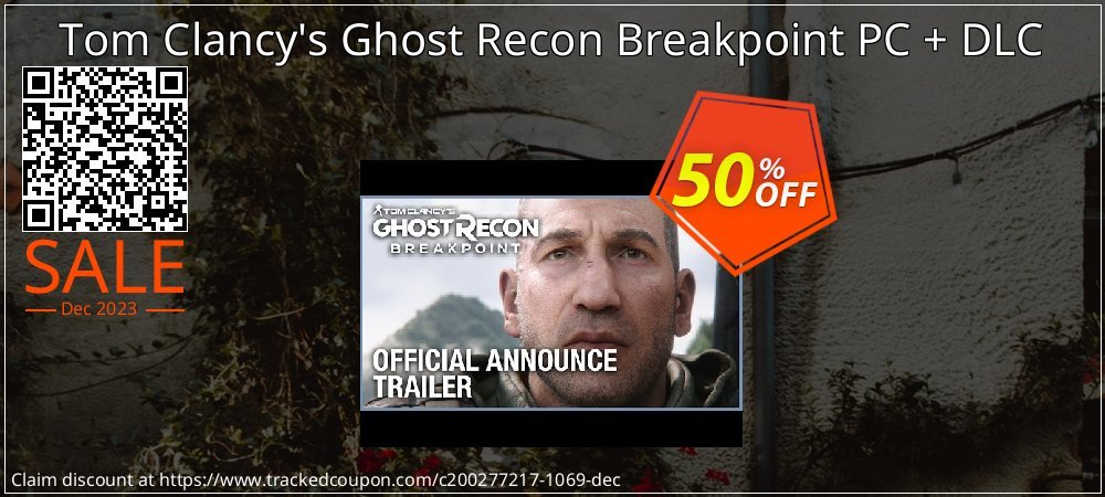 Tom Clancy's Ghost Recon Breakpoint PC + DLC coupon on World Password Day offer