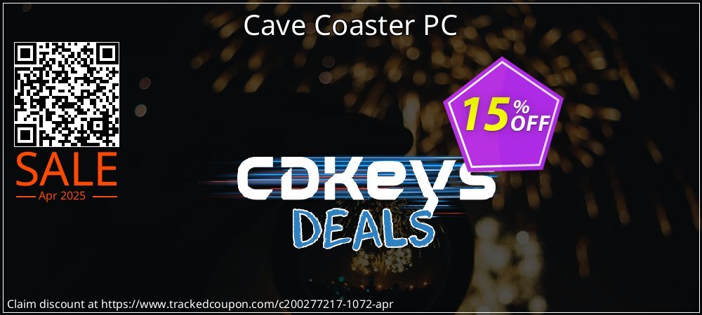 Cave Coaster PC coupon on April Fools' Day offering discount