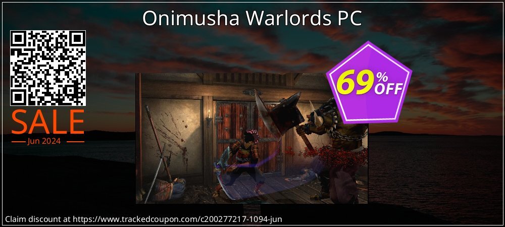 Onimusha Warlords PC coupon on National Smile Day sales