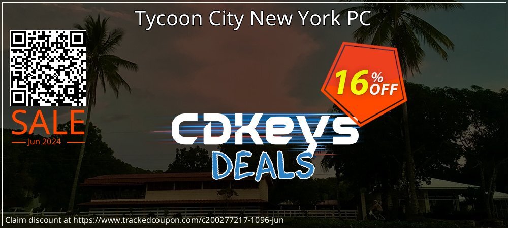 Tycoon City New York PC coupon on World Whisky Day offer
