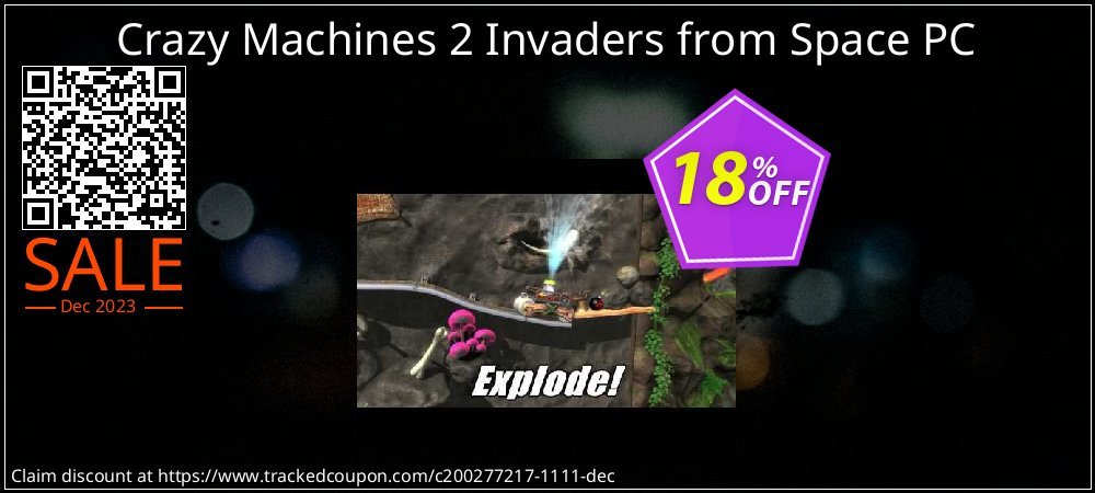 Crazy Machines 2 Invaders from Space PC coupon on World Party Day discounts