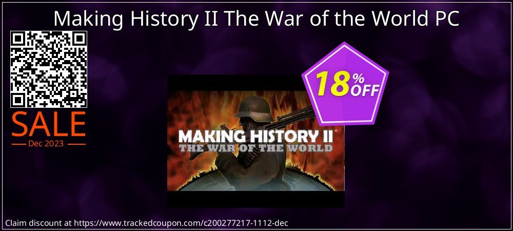 Get 10% OFF Making History II The War of the World PC offering sales