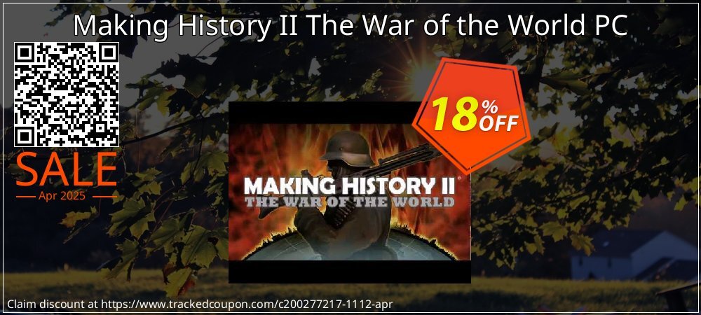 Making History II The War of the World PC coupon on Working Day sales