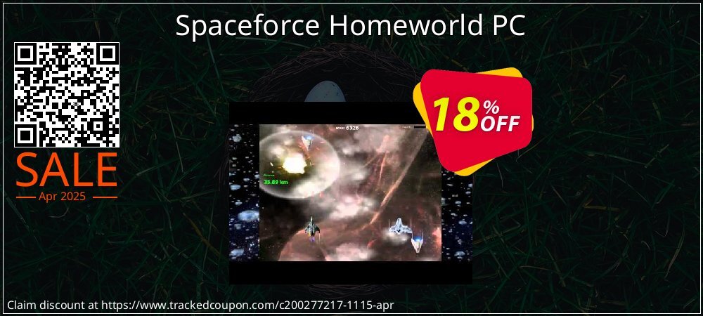 Spaceforce Homeworld PC coupon on World Backup Day deals