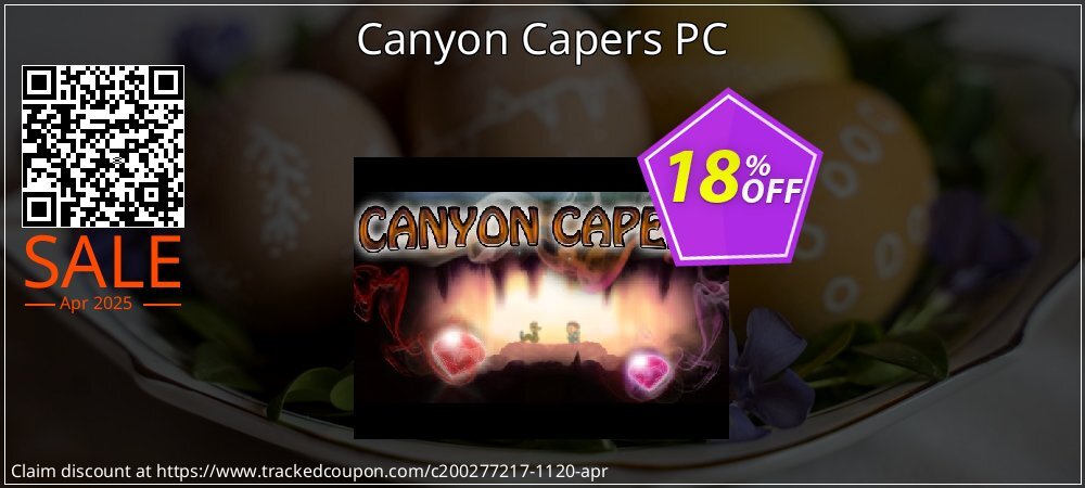 Canyon Capers PC coupon on World Backup Day super sale