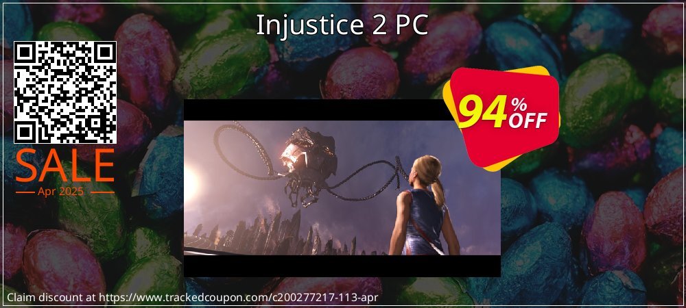 Injustice 2 PC coupon on Easter Day promotions