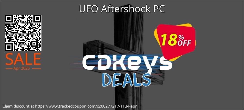 UFO Aftershock PC coupon on National Smile Day offering discount