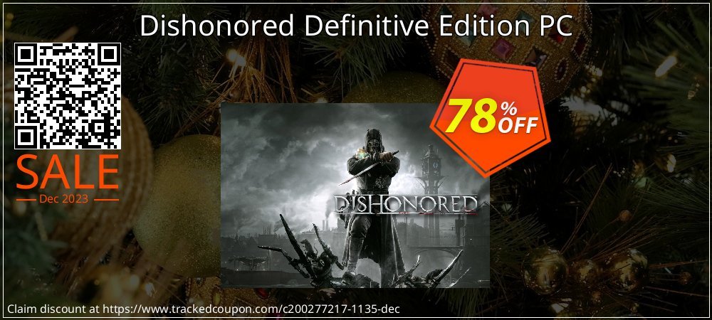 Dishonored Definitive Edition PC coupon on World Backup Day discount