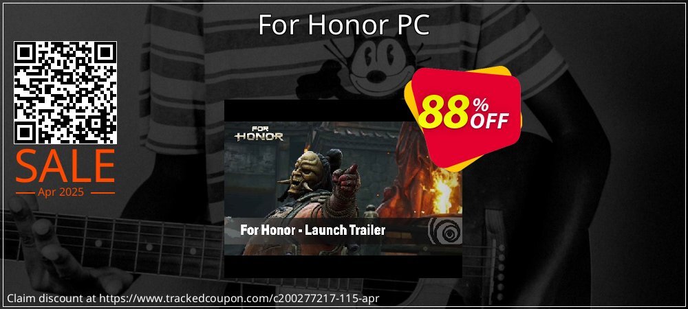 For Honor PC coupon on National Walking Day deals