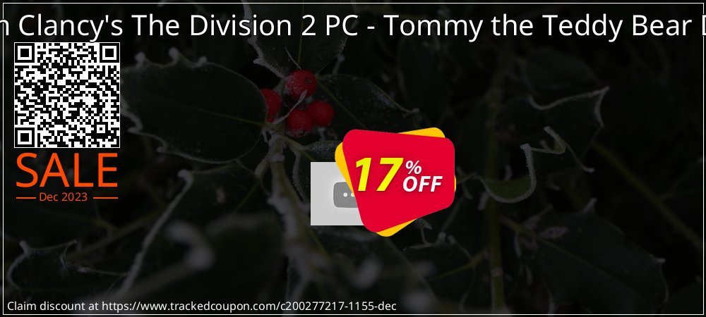 Tom Clancy's The Division 2 PC - Tommy the Teddy Bear DLC coupon on National Walking Day super sale