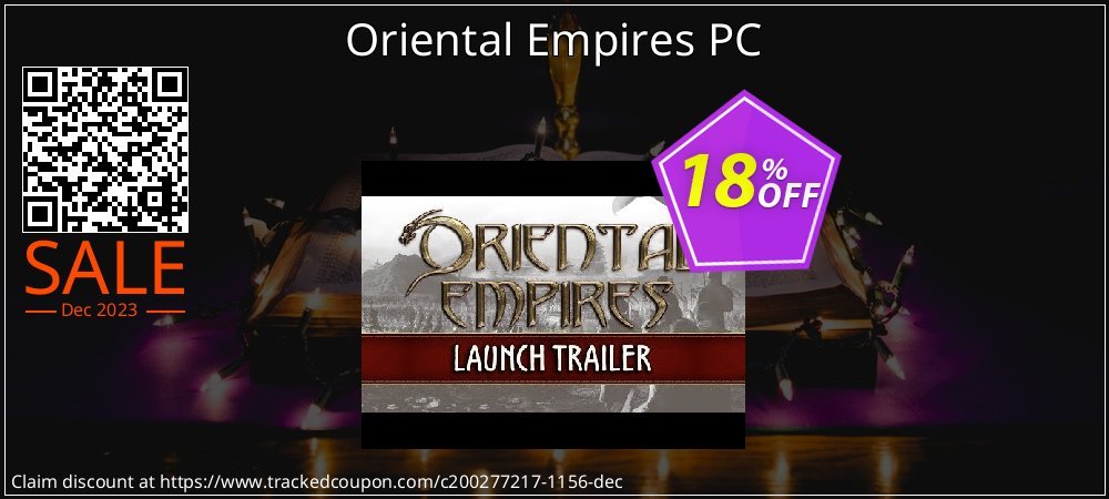 Oriental Empires PC coupon on World Party Day discounts