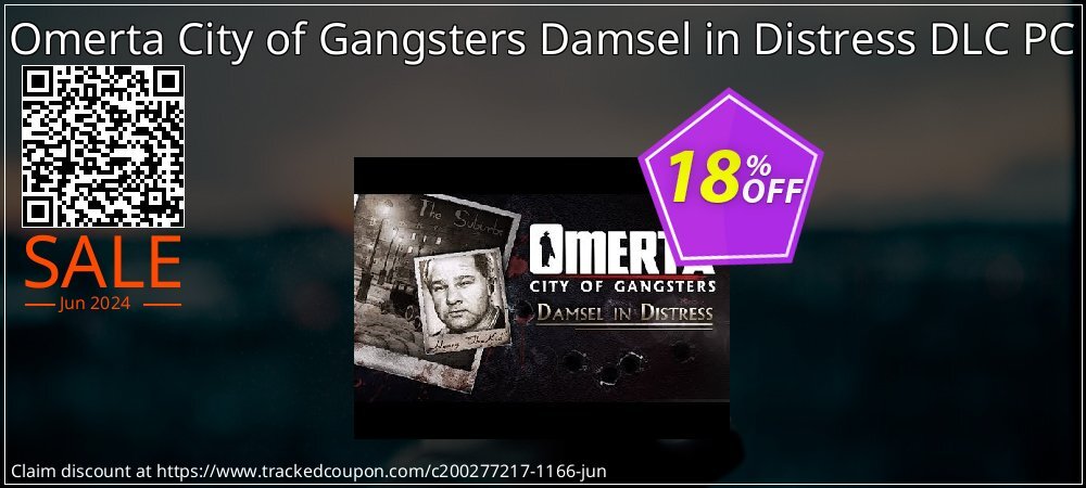 Omerta City of Gangsters Damsel in Distress DLC PC coupon on World Whisky Day sales