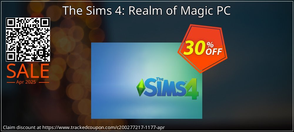 The Sims 4: Realm of Magic PC coupon on April Fools' Day deals