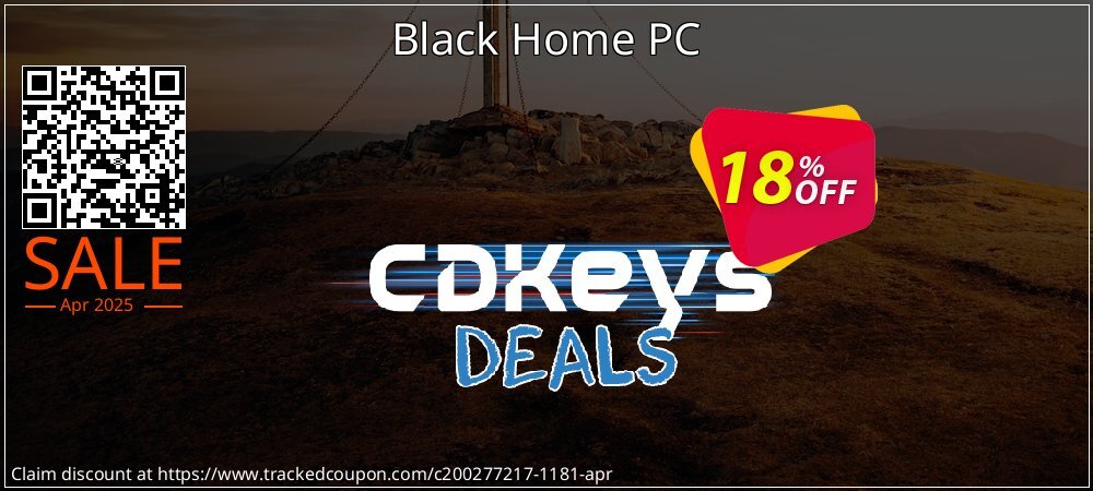 Black Home PC coupon on World Party Day offering sales