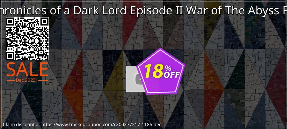 Chronicles of a Dark Lord Episode II War of The Abyss PC coupon on Palm Sunday sales
