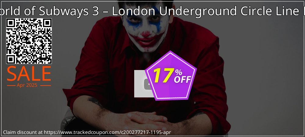 World of Subways 3 – London Underground Circle Line PC coupon on National No Smoking Day sales