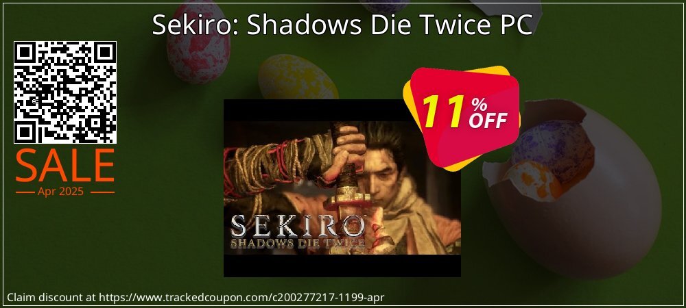 Sekiro: Shadows Die Twice PC coupon on National Smile Day super sale