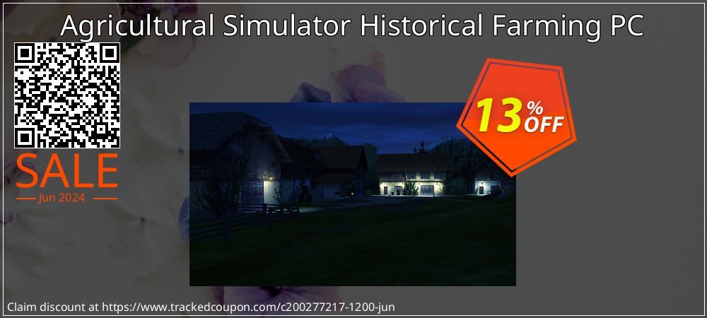 Agricultural Simulator Historical Farming PC coupon on Mother's Day discounts
