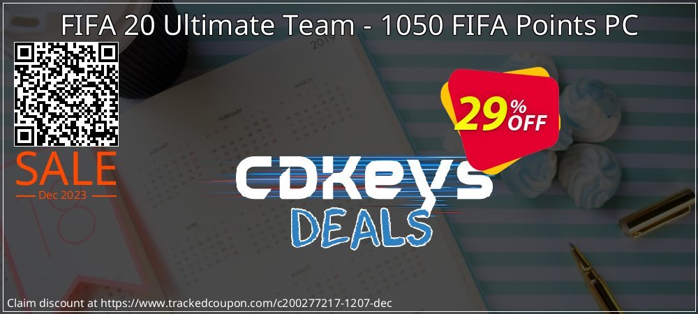 FIFA 20 Ultimate Team - 1050 FIFA Points PC coupon on April Fools Day discount