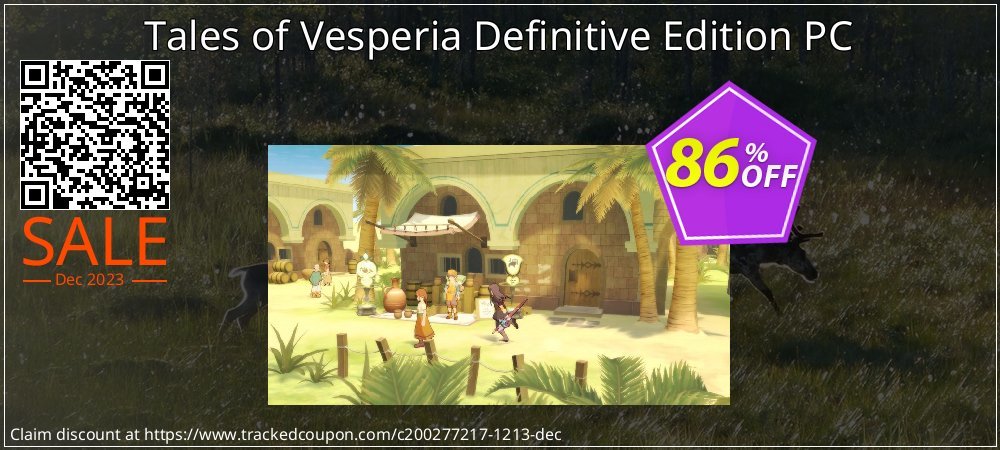 Tales of Vesperia Definitive Edition PC coupon on Virtual Vacation Day sales
