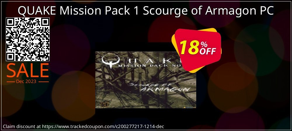 QUAKE Mission Pack 1 Scourge of Armagon PC coupon on Tell a Lie Day offer