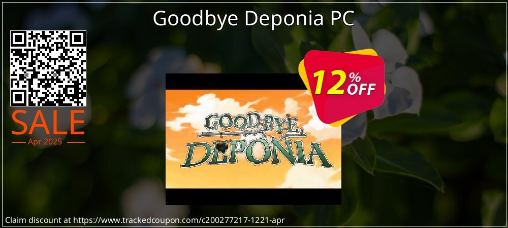 Goodbye Deponia PC coupon on World Party Day sales