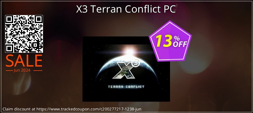 X3 Terran Conflict PC coupon on National Pizza Party Day sales