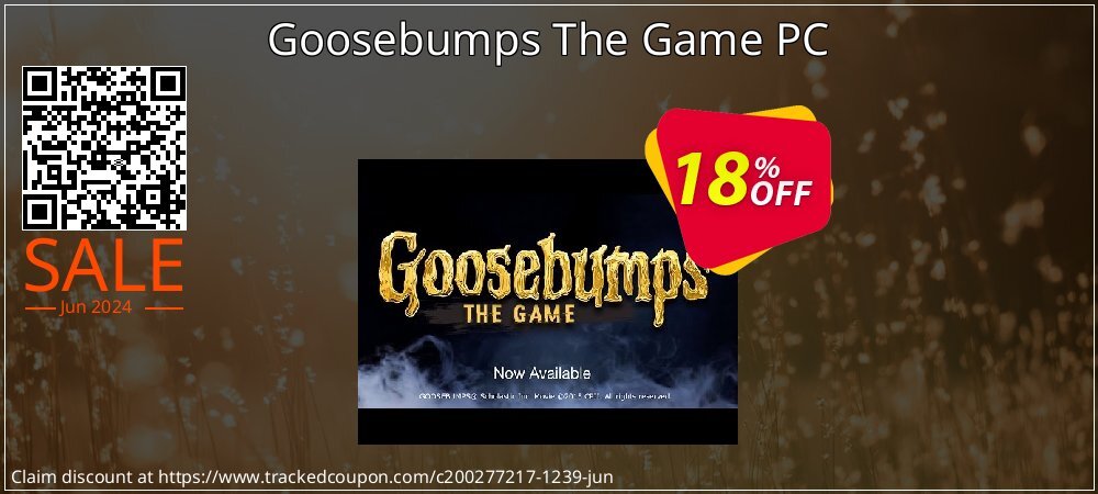 Goosebumps The Game PC coupon on National Smile Day deals
