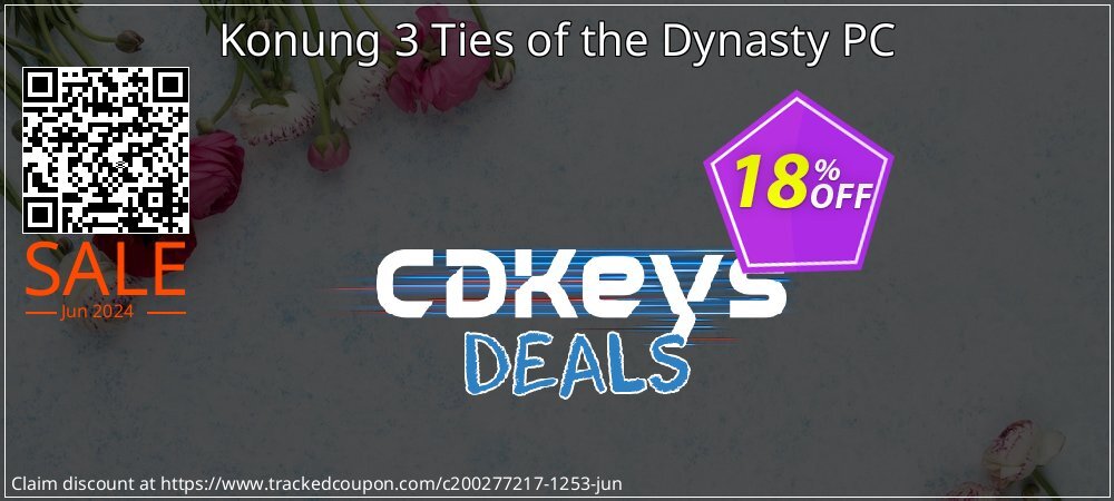 Konung 3 Ties of the Dynasty PC coupon on National Pizza Party Day super sale