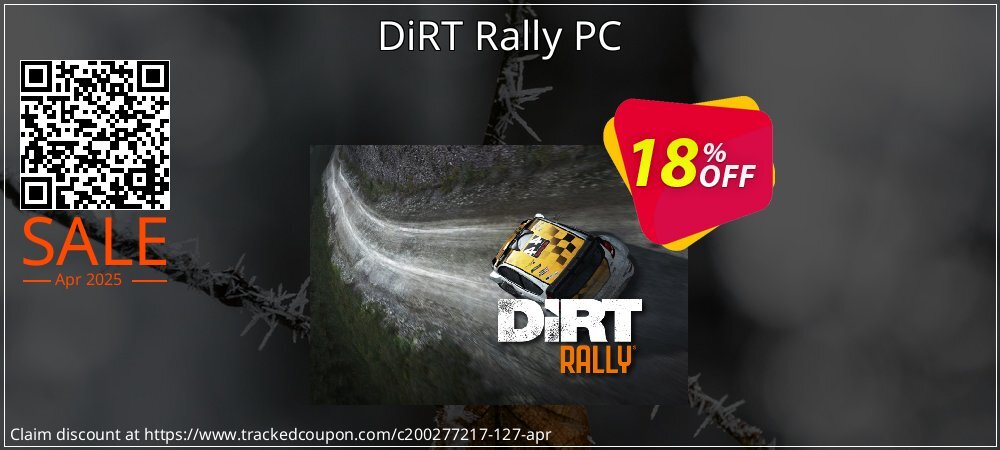 DiRT Rally PC coupon on April Fools' Day offering discount