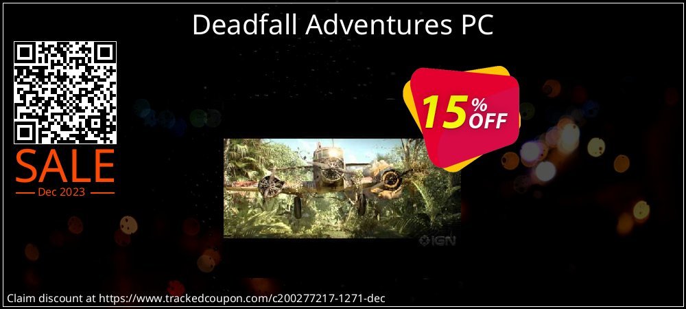 Deadfall Adventures PC coupon on National Loyalty Day super sale