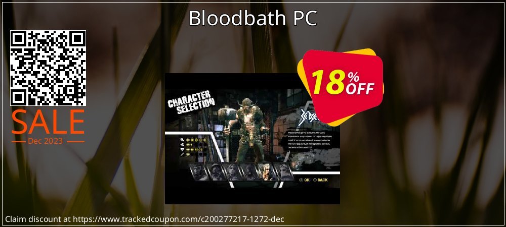 Bloodbath PC coupon on Working Day discounts