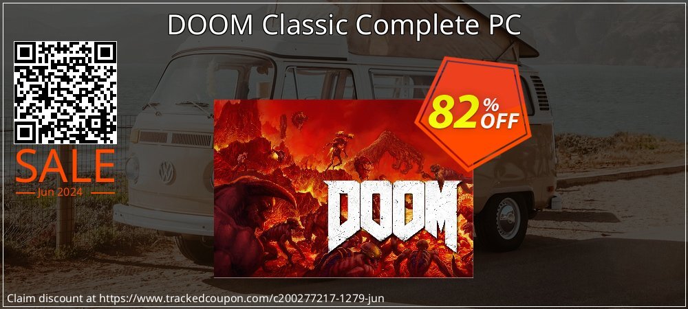 DOOM Classic Complete PC coupon on National Smile Day offering sales