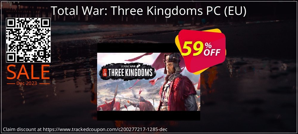 Total War: Three Kingdoms PC - EU  coupon on World Backup Day sales