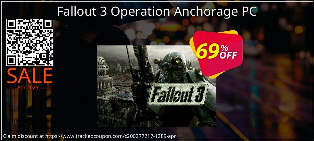 Fallout 3 Operation Anchorage PC coupon on Tell a Lie Day offering sales