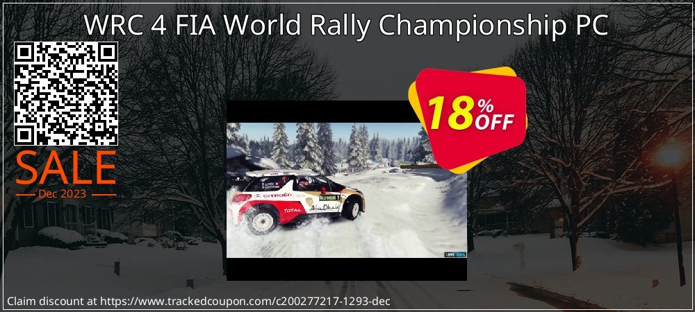 WRC 4 FIA World Rally Championship PC coupon on World Chocolate Day discount
