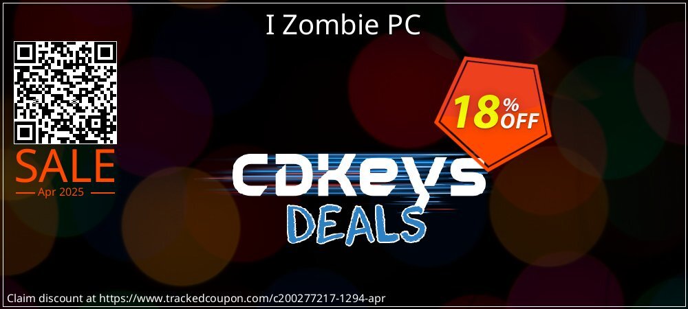 I Zombie PC coupon on April Fools' Day sales