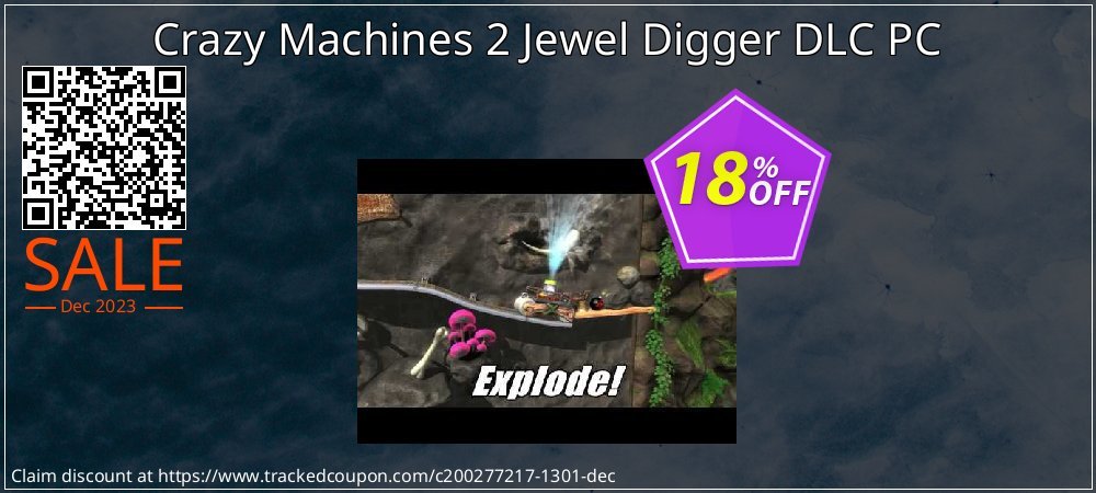 Crazy Machines 2 Jewel Digger DLC PC coupon on World Party Day promotions