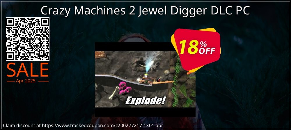 Crazy Machines 2 Jewel Digger DLC PC coupon on World Party Day promotions