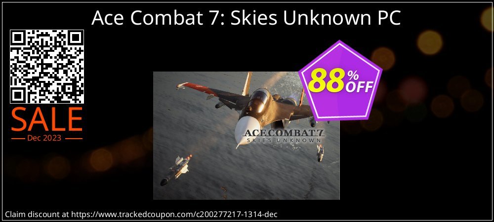 Ace Combat 7: Skies Unknown PC coupon on Tell a Lie Day discount