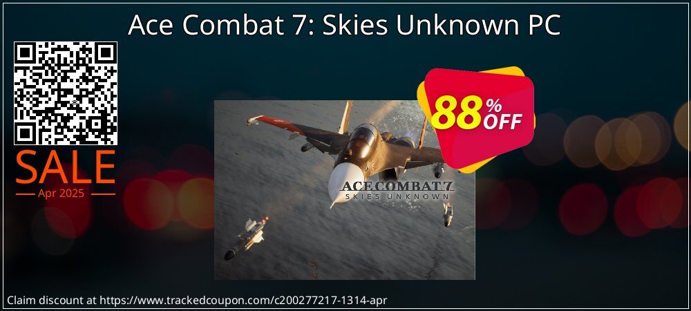 Ace Combat 7: Skies Unknown PC coupon on Tell a Lie Day discount