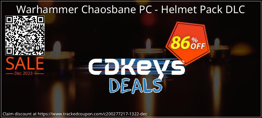 Warhammer Chaosbane PC - Helmet Pack DLC coupon on April Fools' Day offer