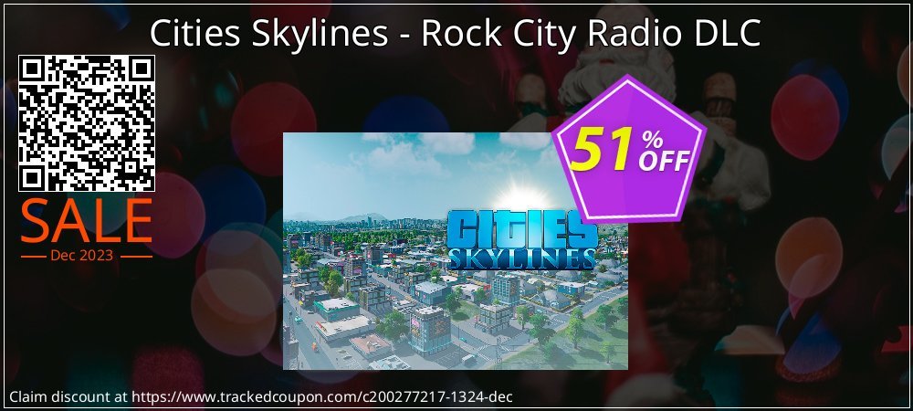 Get 47% OFF Cities Skylines - Rock City Radio DLC deals