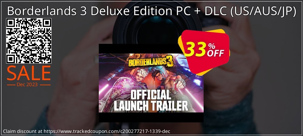 Borderlands 3 Deluxe Edition PC + DLC - US/AUS/JP  coupon on Tell a Lie Day deals