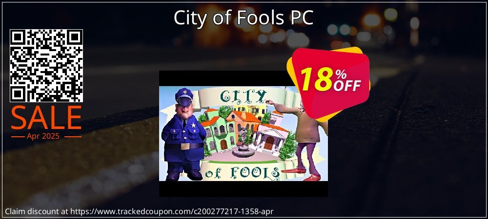 City of Fools PC coupon on National Pizza Party Day discount