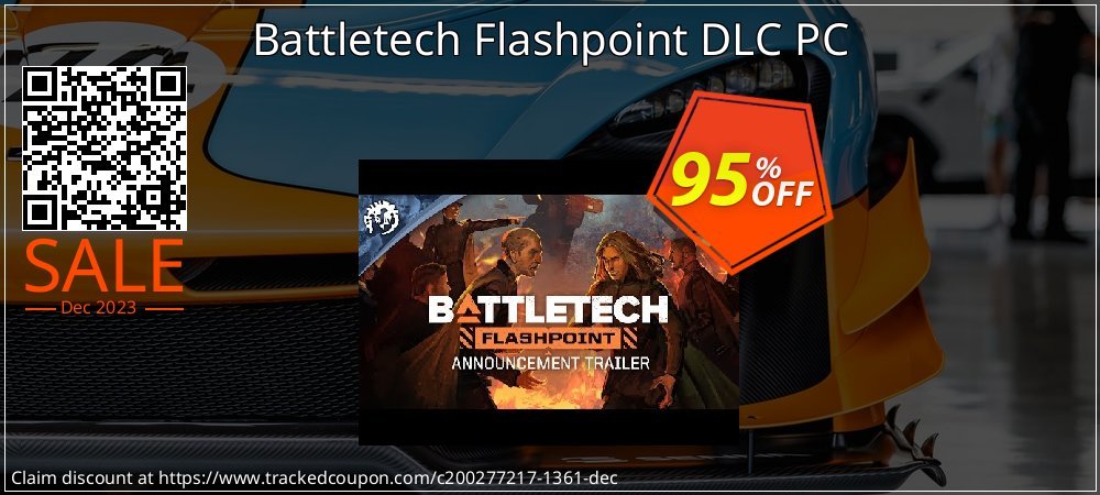 Battletech Flashpoint DLC PC coupon on World Party Day offering sales
