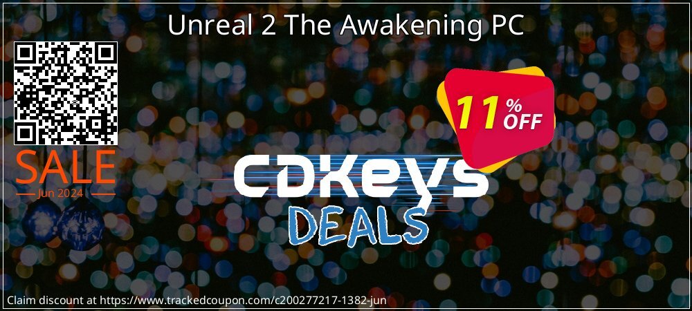Unreal 2 The Awakening PC coupon on National Memo Day sales