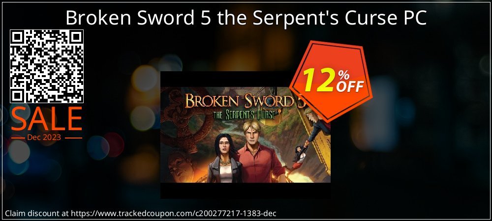 Broken Sword 5 the Serpent's Curse PC coupon on Constitution Memorial Day deals