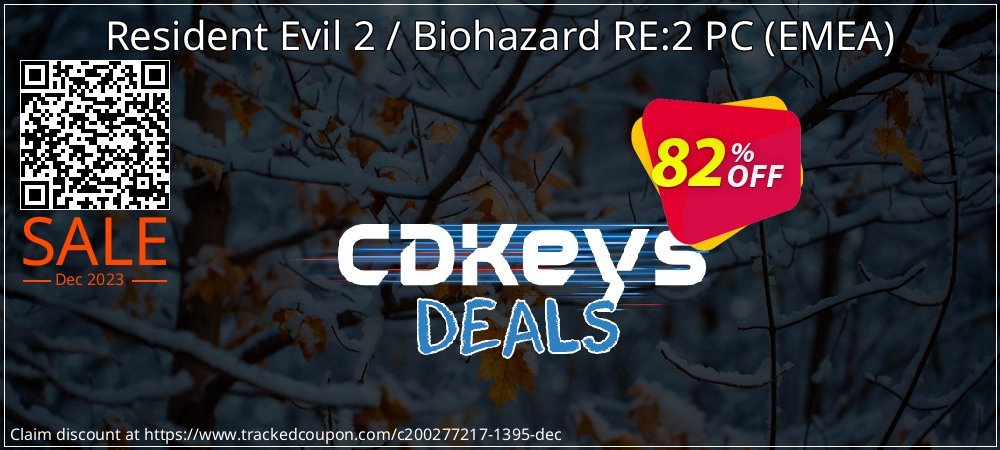 Resident Evil 2 / Biohazard RE:2 PC - EMEA  coupon on World Backup Day offer