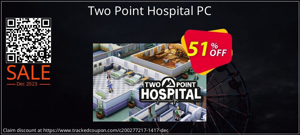 Two Point Hospital PC coupon on April Fools' Day discounts